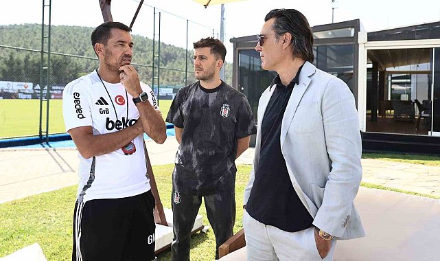 Vincenzo Montella'dan Beşiktaş'a ziyaret
