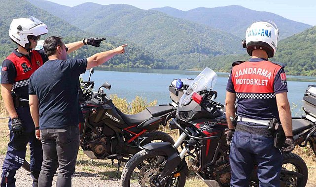 Yalova'da jandarmadan orman yangınlarına karşı denetimler