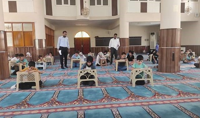 Yaz Kur'an kursu öğrencilerine yönelik ödüllü bilgi yarışması