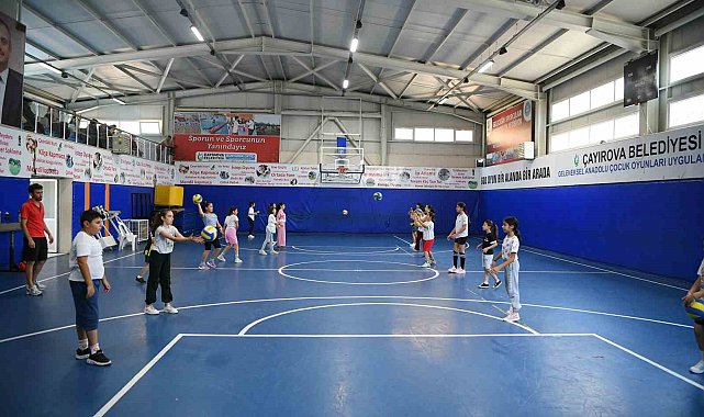 Yaz spor okullarında eğitim sona erdi