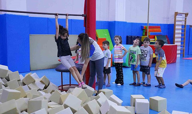 Yaz tatillerini sporla geçiriyorlar