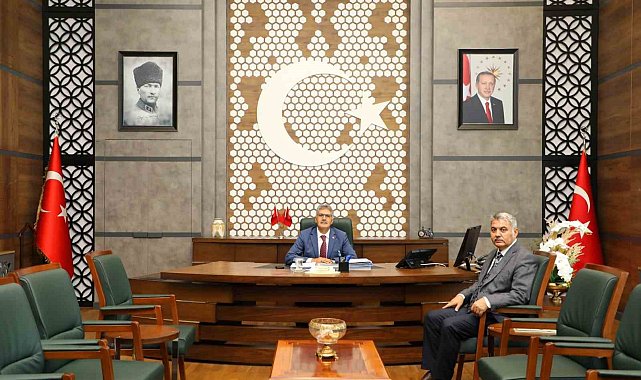 Yeni İl Emniyet Müdürü Delen'den Vali Çelik'e ziyaret