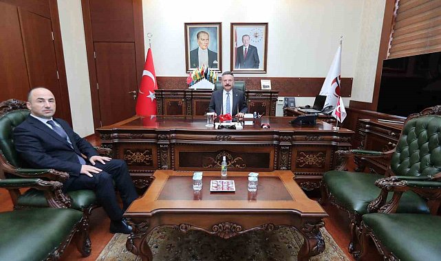 Yeni İl Emniyet Müdürü Vali Aksoy'u ziyaret etti