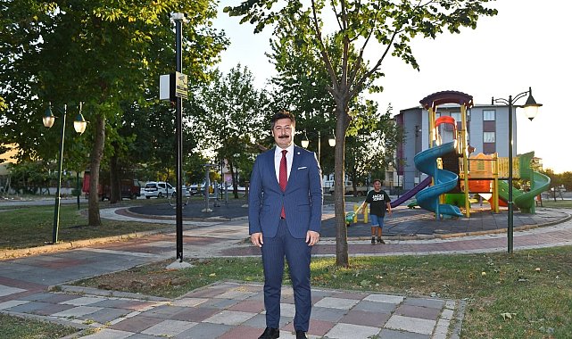 Yenişehir'de parklar 724 gözetim altında
