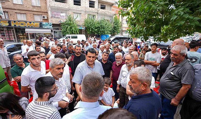 Yılmaz, mahalle ziyaretlerini aralıksız sürdürüyor