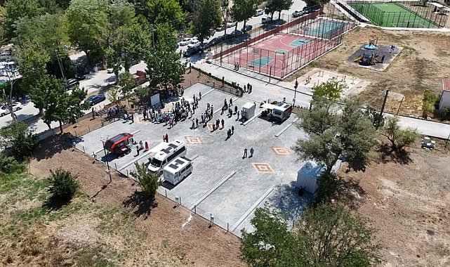 Yoncalı Karavan Kamp Alanı hizmete açıldı