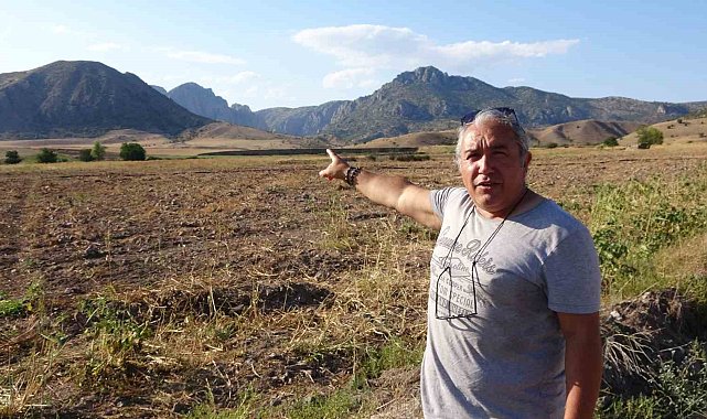 Yozgat'ta insan siluetine benzeyen dağ dikkat çekiyor