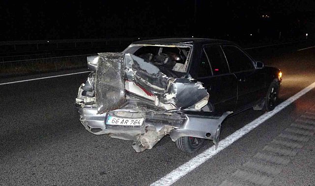 Yozgat'ta trafik kazası: 4 yaralı