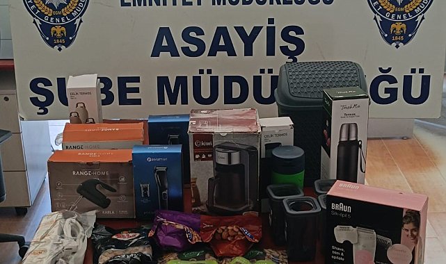 Zincir market fareleri polisten kaçamadı