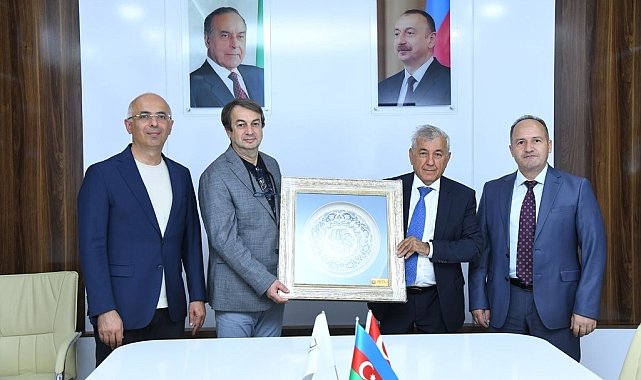 Zonguldak Bülent Ecevit Üniversitesi'nden Azerbaycan'a iş birliği ziyareti