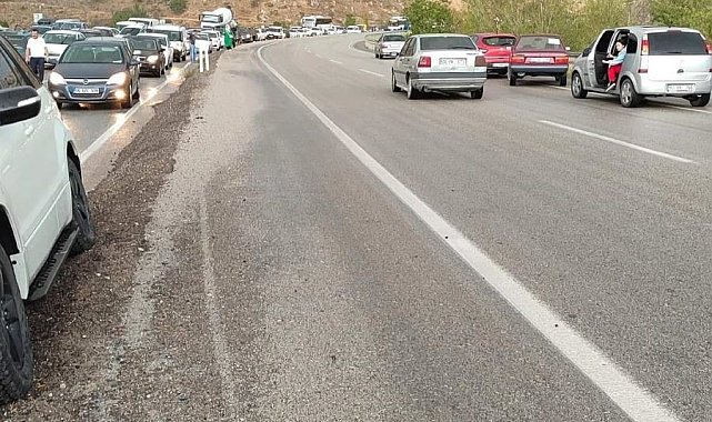 Ankara-Çankırı yolunda zincirleme kaza