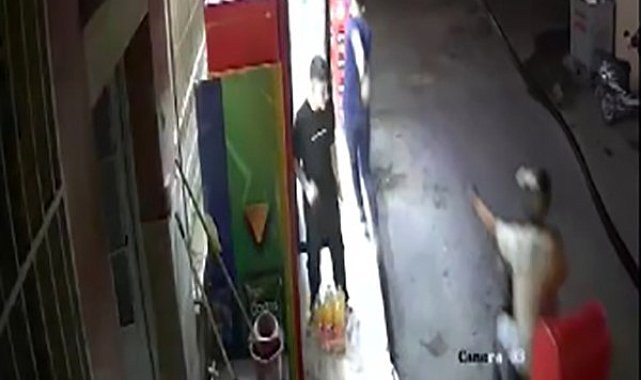İzmir'deki intikam cinayeti kamerada