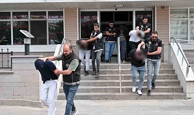 Kırıkkale'de uyuşturucu satıcılarına darbe: 3 şüpheli tutuklandı