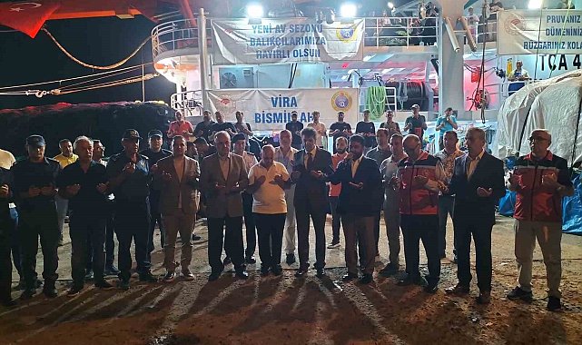 Ordulu balıkçılar 'Vira Bismillah' diyerek sezonu açtı