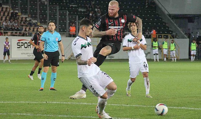 Trendyol 1. Lig: Çorum FK: 1 - Sakaryaspor: 1