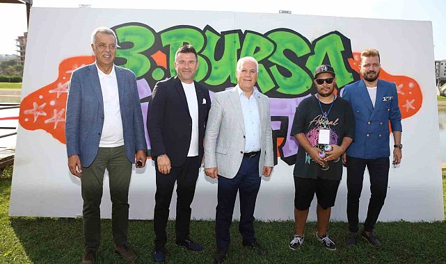 Türkiye'nin en büyük 'Graffiti Şenliği' Bursa'da