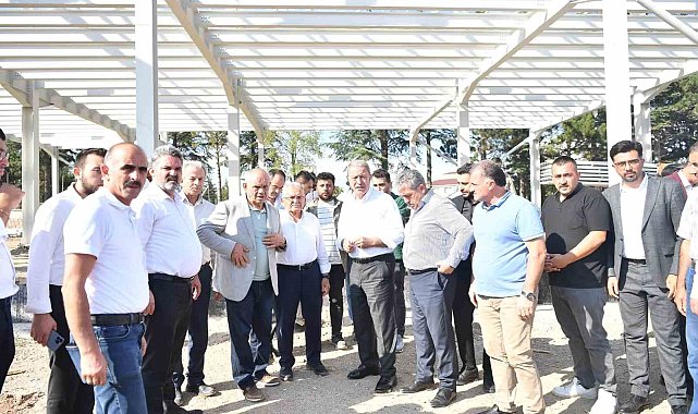 Yahyalı Belediyesi ve Tekstil Fabrikası Şantiyesi'ne ziyaret