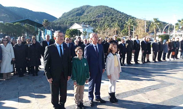 24 Kasım Öğretmenler Günü Fethiye'de kutlandı