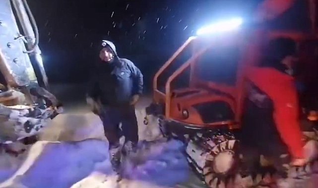 AFAD, Sakarya'da yoğun kar sebebiyle yol ve yaylalarda mahsur kalan 182 kişiyi kurtardı