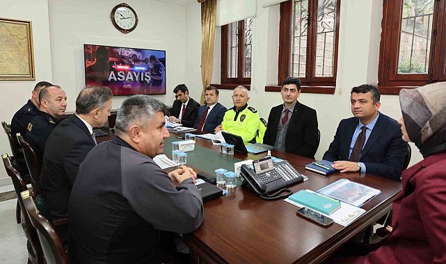 Afyonkarahisar'da asayiş toplantısı