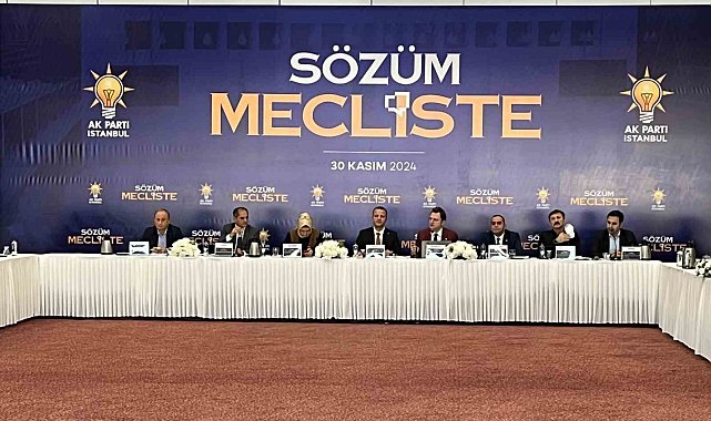 AK Parti İstanbul İl Başkanlığı "2. Sözüm Mecliste" programı düzenledi