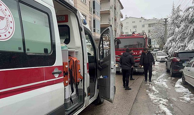 Aksaray'da öğretmenevinde yangın paniği