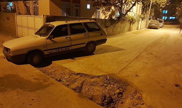 Alt yapı çukurları tepkilere neden oldu