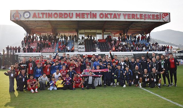 Altınordu&#039;nun konuğu 1461 Trabzon