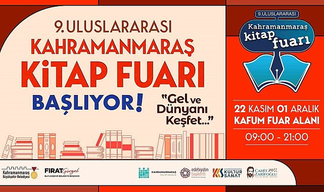 Anadolu'nun en büyük kitap fuarında edebiyat şöleni yaşanacak