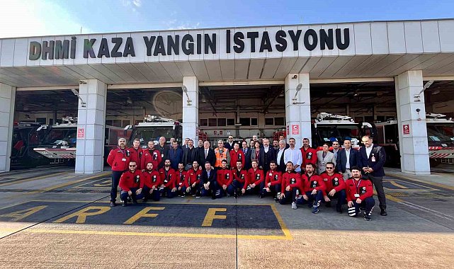 Antalya Havalimanındaki uçak kazasına müdahale eden ARRF ekibi ödüllendirildi