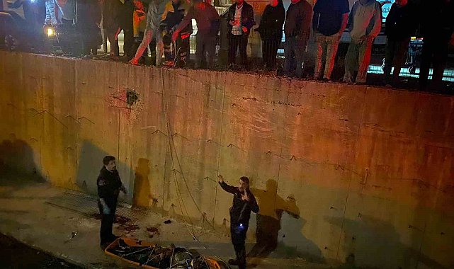 Antalya'da dereye düşen şahıs ağır yaralandı