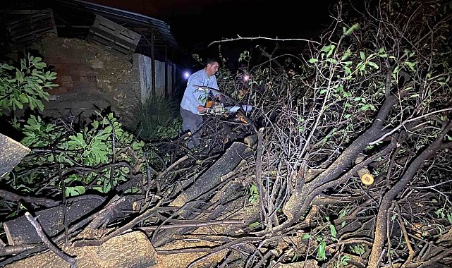Antalya'da hortum yıkıp geçti, evler ve seralar hasar gördü