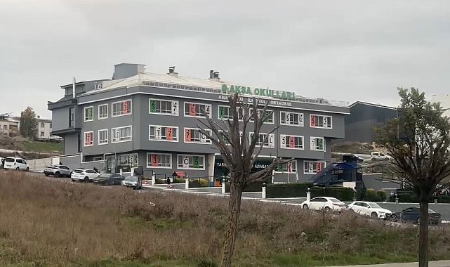 Arnavutköy'de okul kurşunlandı