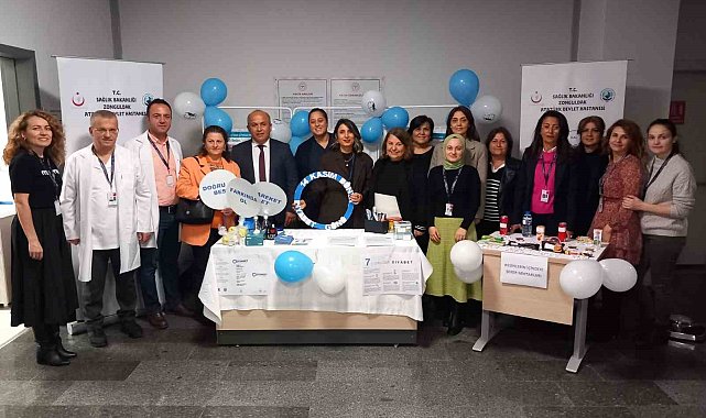 Atatürk Devlet Hastanesi'nde diyabet etkinliği düzenlendi