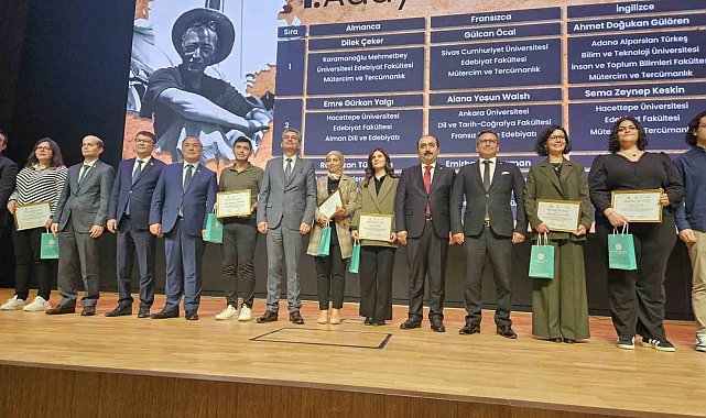 ATÜ'lü öğrenci "1. Genç Çevirmen Adayları Yarışması"nda birinci oldu