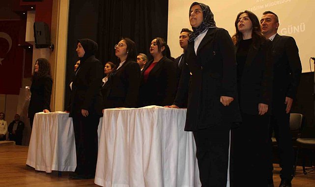Aydın&#039;da göreve yeni başlayan 14 öğretmen yemin etti
