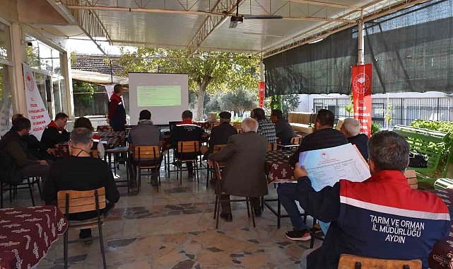 Aydın&#039;da üreticilere yeni destekleme modeli tanıtılmaya devam ediyor