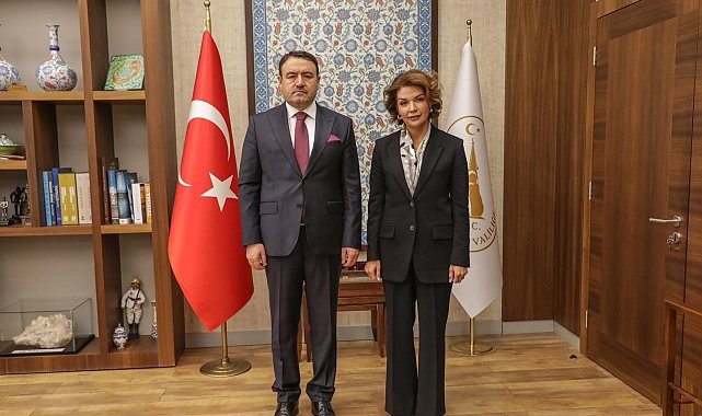 Azerbaycan Başkonsolosu Narmina Mustafayeva Kütahya'da