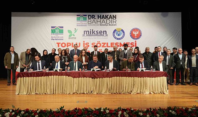 Bahçelievler Belediyesi, Toplu İş Sözleşmesi imzaladı
