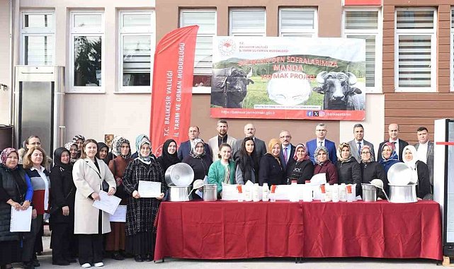 Balıkesir'de kadın üreticilere destek