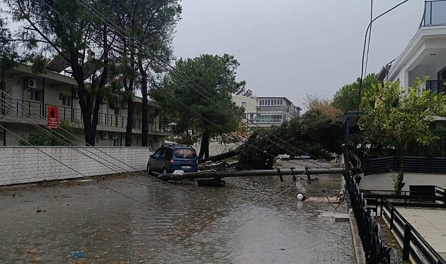 Balıkesir'de yağmur etkili oldu