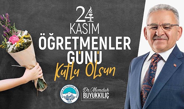 Başkan Büyükkılıç: "Öğretmenlerimiz bizim en önemli değerimiz"