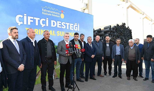 Başkan Görgel: "20 milyon metrekarelik tarım arazisi kesintisiz sulanacak"