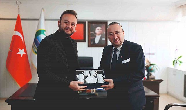 Başkan Yalım, Başkan Dere'yi ziyaret etti