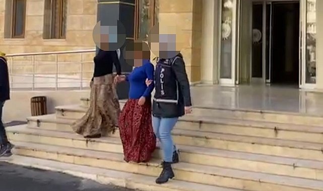 Batman'da girdikleri evlerden ziynet eşyası çalan 2 kadın yakalandı