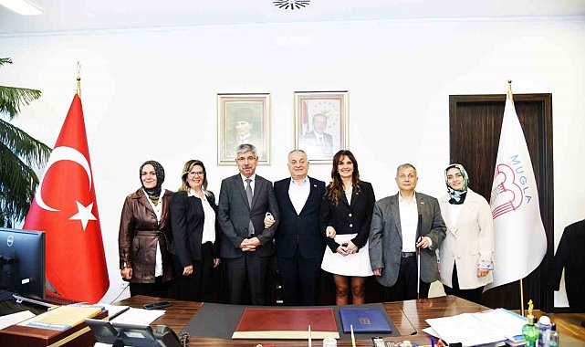 Beyazay Derneğinden Rektör Kaçar'a ziyaret