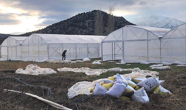 Beyşehir'de üreticilere sera desteği