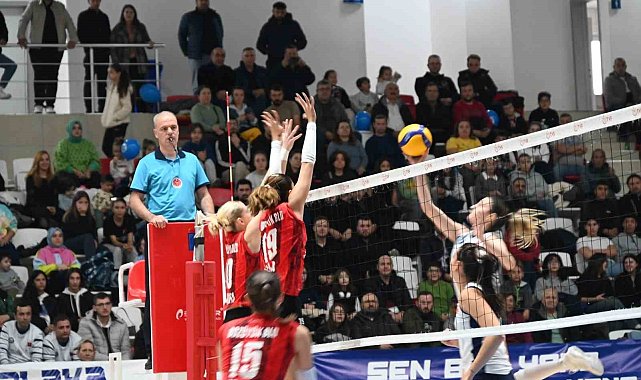 Bozüyük Belediyesi Eğitim ve Spor Kulübü Kadın Voleybol Takımı zorlu maça hazırlanıyor