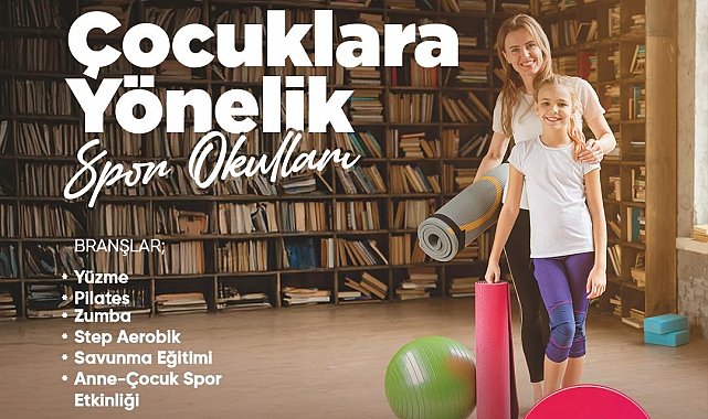 Bu okulda anneler çocuklarıyla birlikte spor yapacak