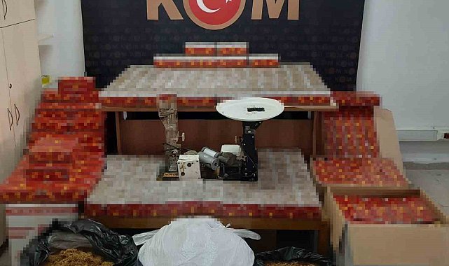 Burdur'da kaçakçılık operasyonu